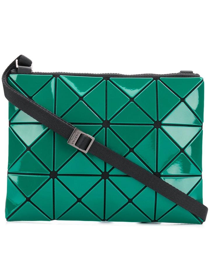 Bao Bao Issey Miyake Geometric Shoulder Bag - Green