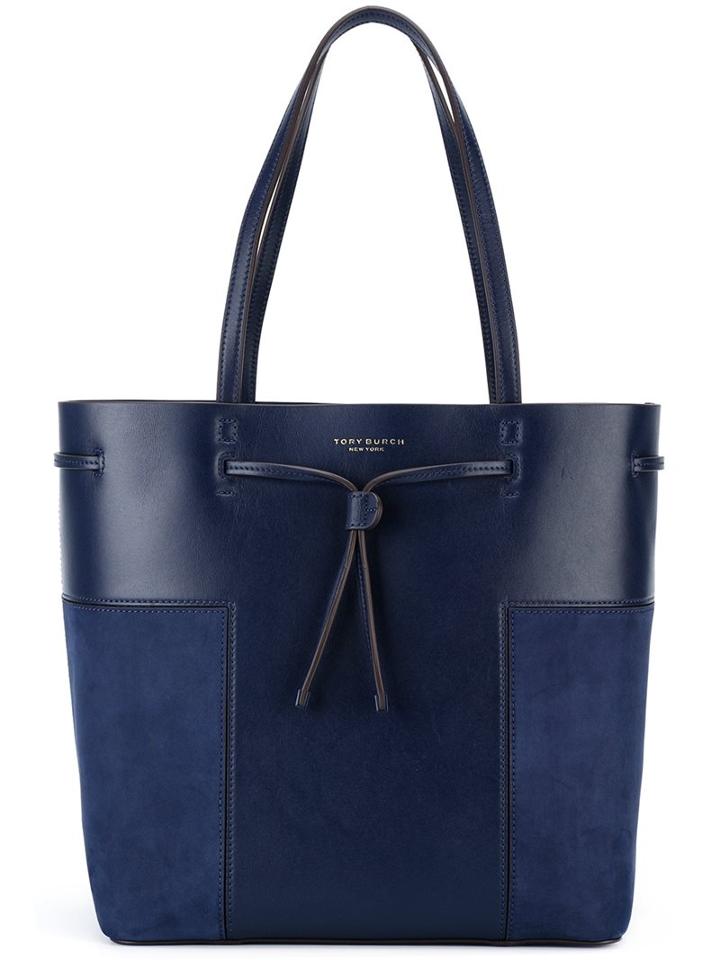 Tory Burch Paneled Tote Bag, Women's, Blue
