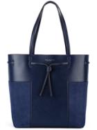 Tory Burch Paneled Tote Bag, Women's, Blue