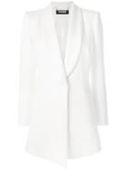 Styland Asymmetric Style Jacket - White
