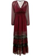 Liu Jo Leopard Print Dress - Red