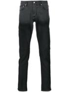 Alexander Mcqueen Degrade Slim-fit Jeans - Grey