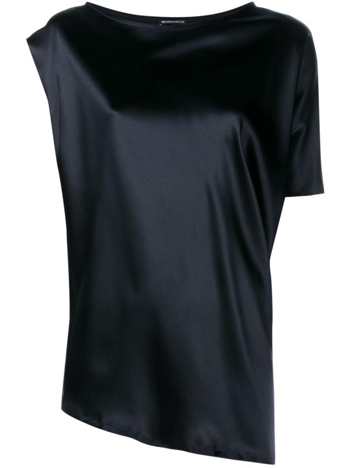 Ann Demeulemeester Asymmetric Blouse
