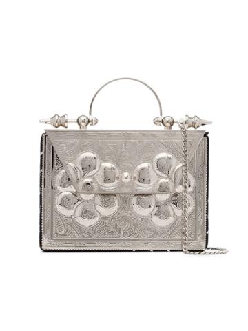 Okhtein Okhtin Sqr Minixbdy Tally Slvr - Metallic