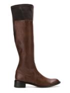 Sarah Chofakian Leather Boots - Brown