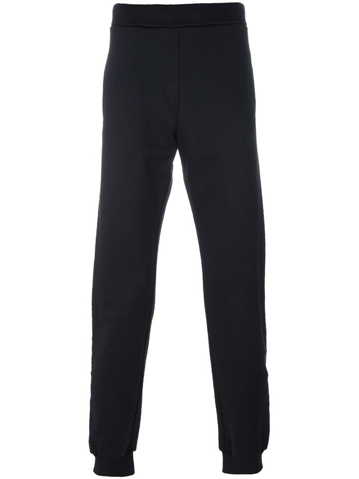 Maison Margiela Casual Track Pants, Men's, Size: 50, Black, Cotton/polyamide