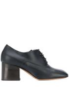 Marni Squared Toe Lace-up Shoes - Black