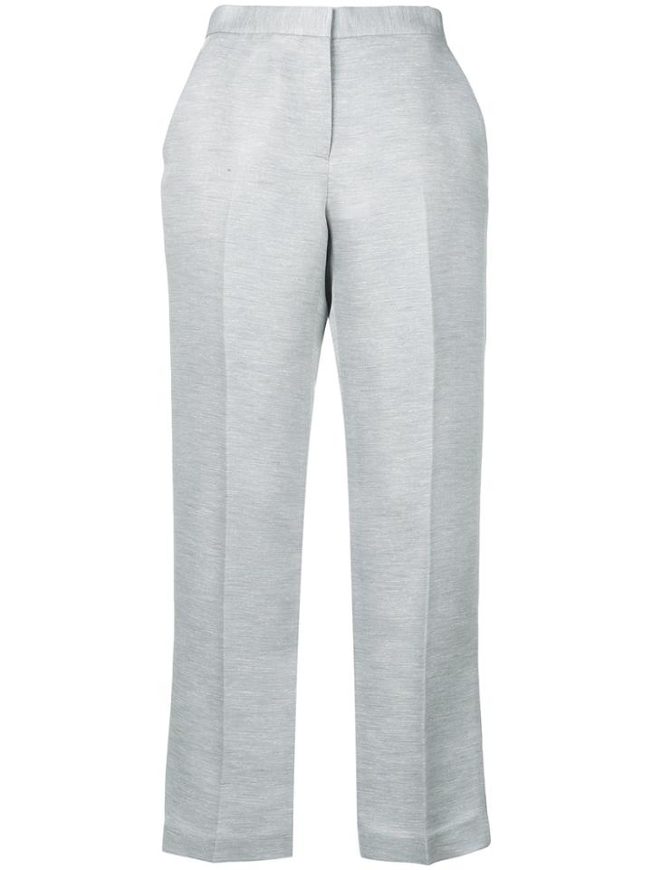 The Row Straight-leg Trousers - Grey