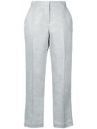The Row Straight-leg Trousers - Grey