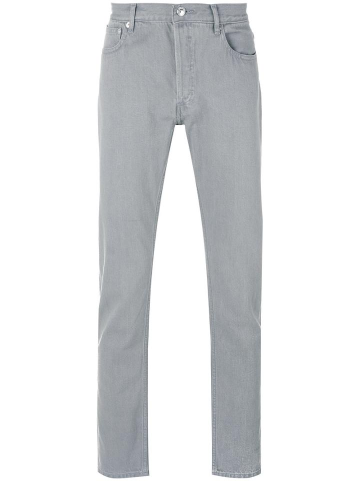 A.p.c. - Denim Straight Leg Jeans - Men - Cotton - 32, Grey, Cotton
