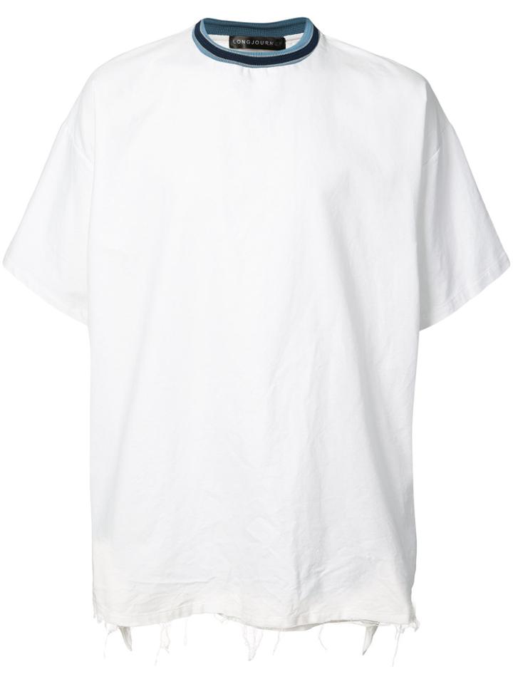 Longjourney Contrast T-shirt - White