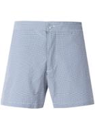 Officine Generale Vicky Swim Shorts, Men's, Size: Xl, Blue, Polyamide/polyester