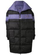 Ground Zero Padded Oversized Coat - Purple