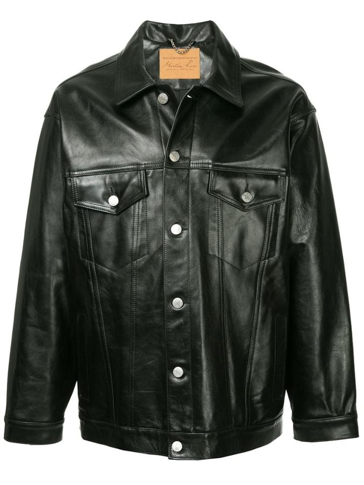 Martine Rose Double Chest Pocket Jacket - Black