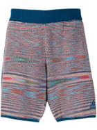 Adidas Knitted Bermuda Shorts - Blue