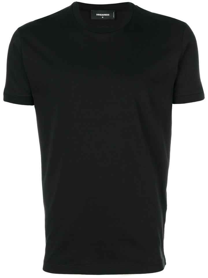 Dsquared2 Basic Round Neck T-shirt - Black
