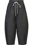 Mostly Heard Rarely Seen Loose Cropped Pants - Grey