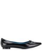 Marc Jacobs Bow Detail Ballerina Shoes - Black