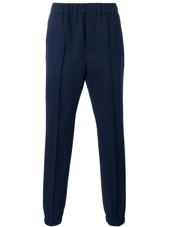 Marni Cuffed Leg Sporty Trousers - Blue