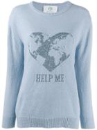 Alberta Ferretti Help Me Sweater - Blue