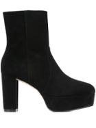 Stuart Weitzman Ares Platform Mid-calf Boots - Black