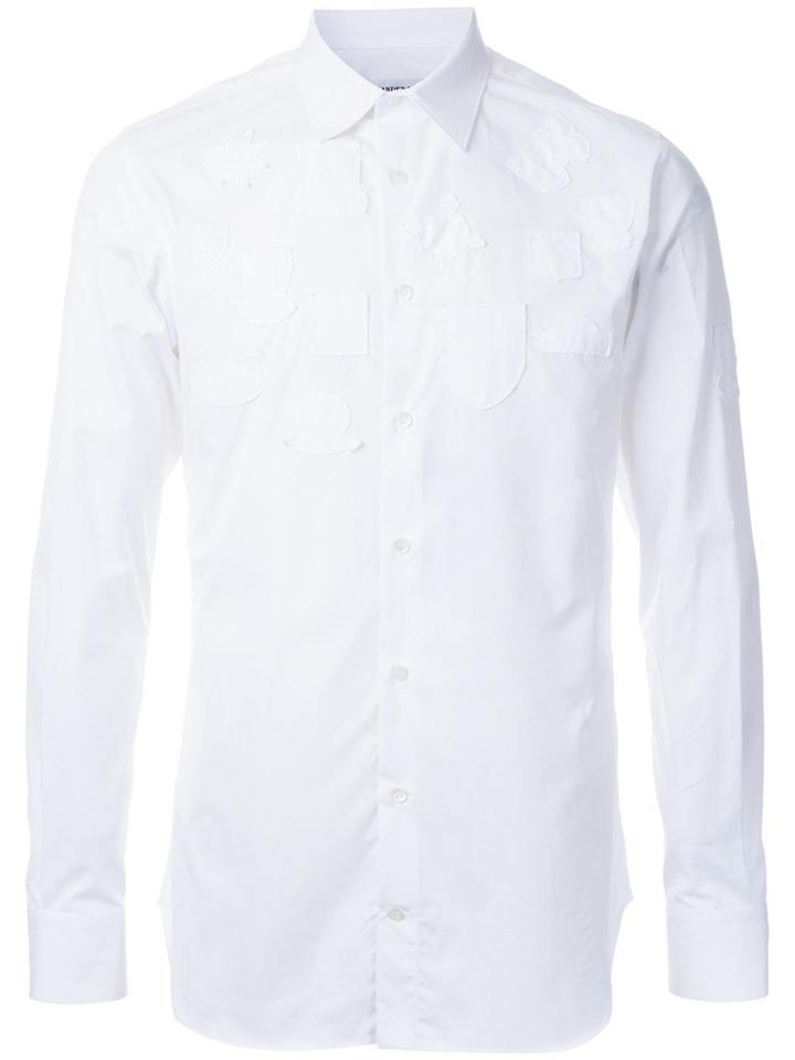 Alexander Mcqueen Appliquéd Shirt - White
