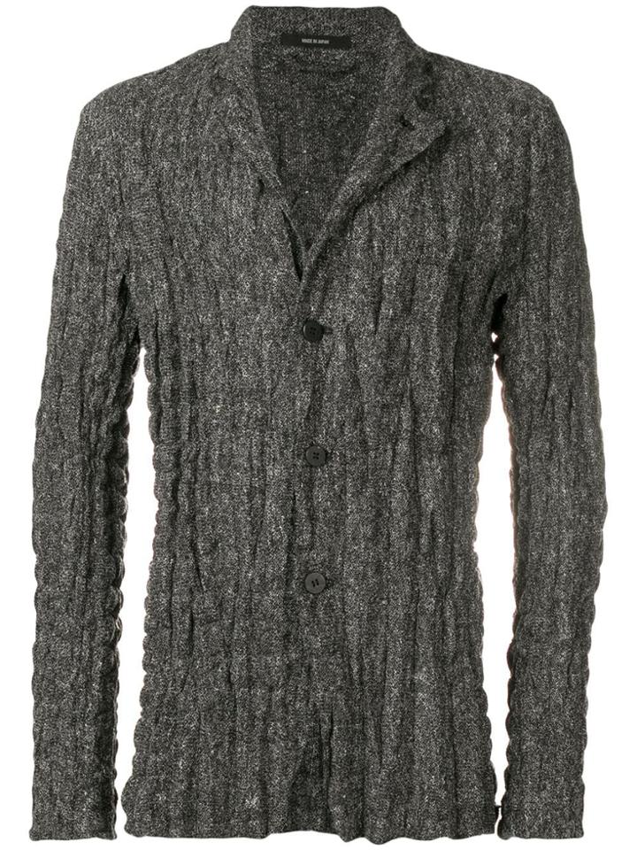 Issey Miyake Pleated Lightweight Jacket - Grey