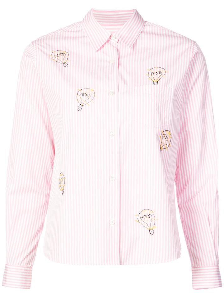 Jimi Roos Striped Shirt - Pink & Purple