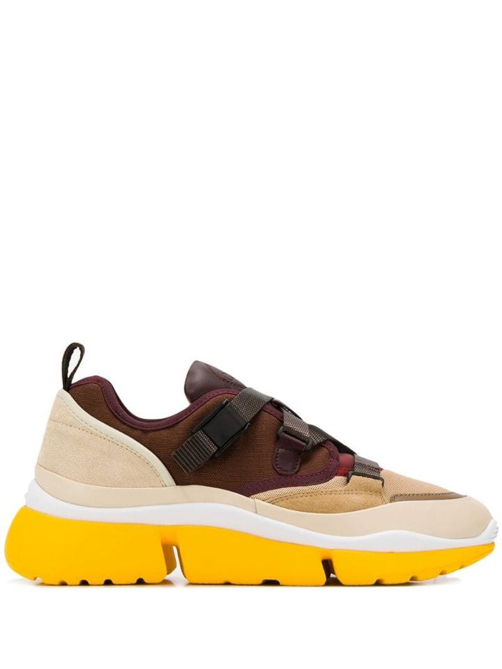 Chloé Sonnie Low-top Sneakers - Red