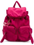 See By Chloé Star Embellished Rider Large Backpack - Pink & Purple