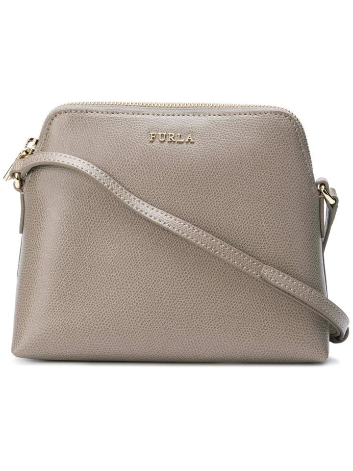 Furla Mini Boheme Crossbody Bag - Grey