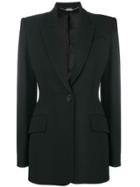 Alexander Mcqueen Classic Blazer - Black
