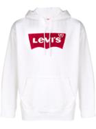 Levi's Oversized Hooded Sweatshirt - White
