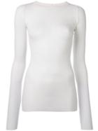 Rick Owens Fitted Vest Top, Women's, Size: 38, White, Viscose/silk