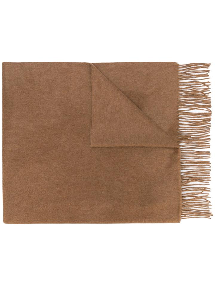 N.peal Woven Shawl - Brown