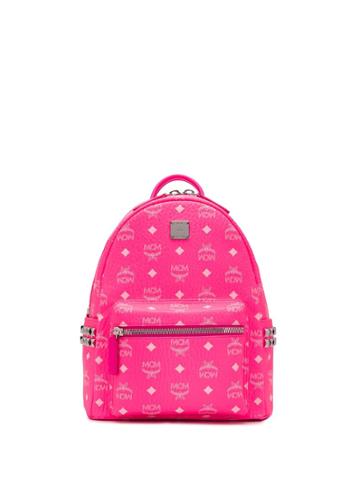 Mcm Stark Backpack - Pink