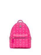 Mcm Stark Backpack - Pink
