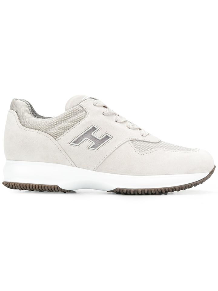 Hogan Interactive Logo Sneakers - Grey