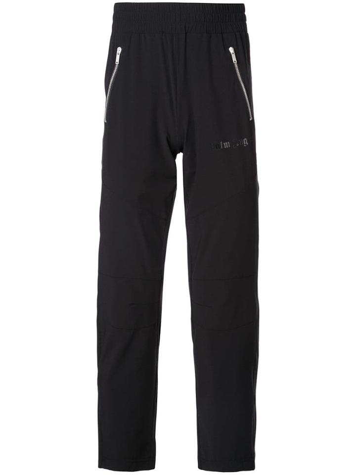 Palm Angels Logo Track Trousers - Black