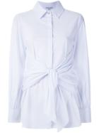 Alcaçuz Tied Morgan Shirt - White