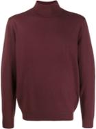 A.p.c. Roll Neck Sweater - Red