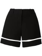 Alexander Wang Fishing Line Insert Shorts, Women's, Size: 2, Black, Polyester/acetate/spandex/elastane