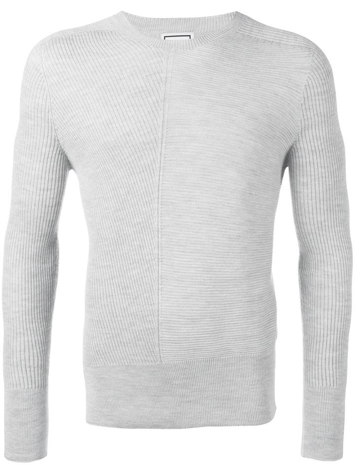 Wooyoungmi - Crew Neck Jumper - Men - Silk/wool - 50, Blue, Silk/wool