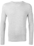 Wooyoungmi - Crew Neck Jumper - Men - Silk/wool - 50, Blue, Silk/wool