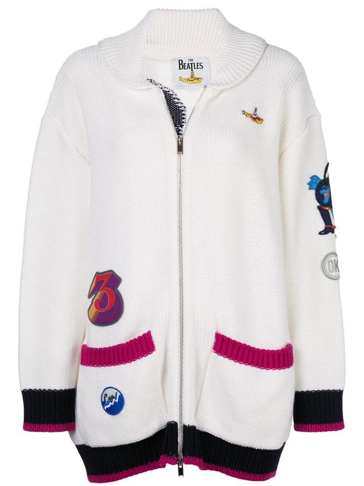 Stella Mccartney All You Need Is Love Cardigan - White