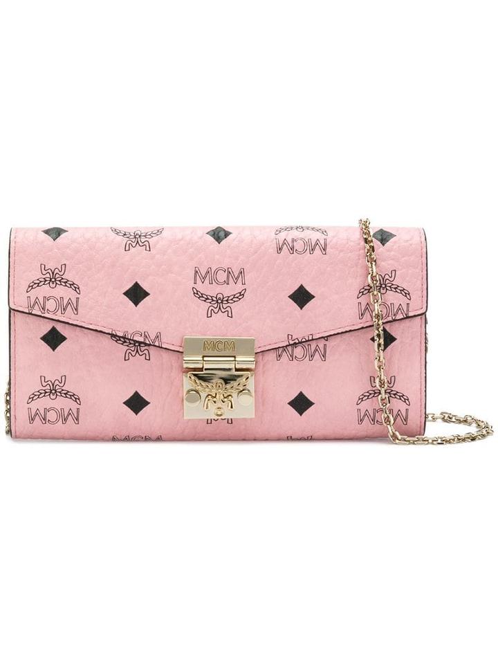 Mcm Patricia Wallet - Pink