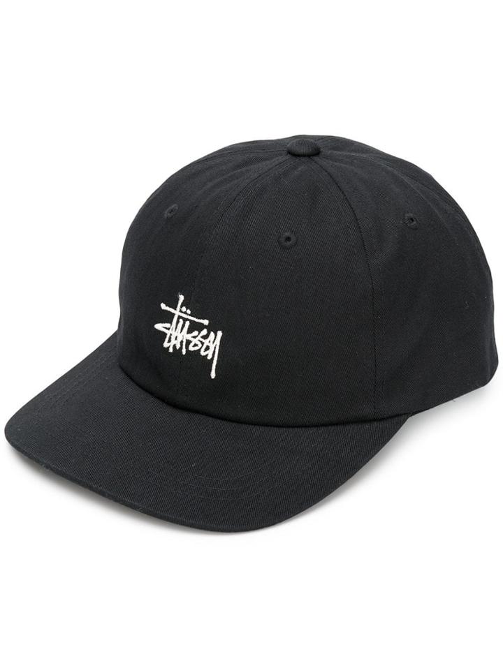 Stussy Logo Cap - Black