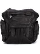 Alexander Wang Mini Marti Backpack, Black, Lamb Skin
