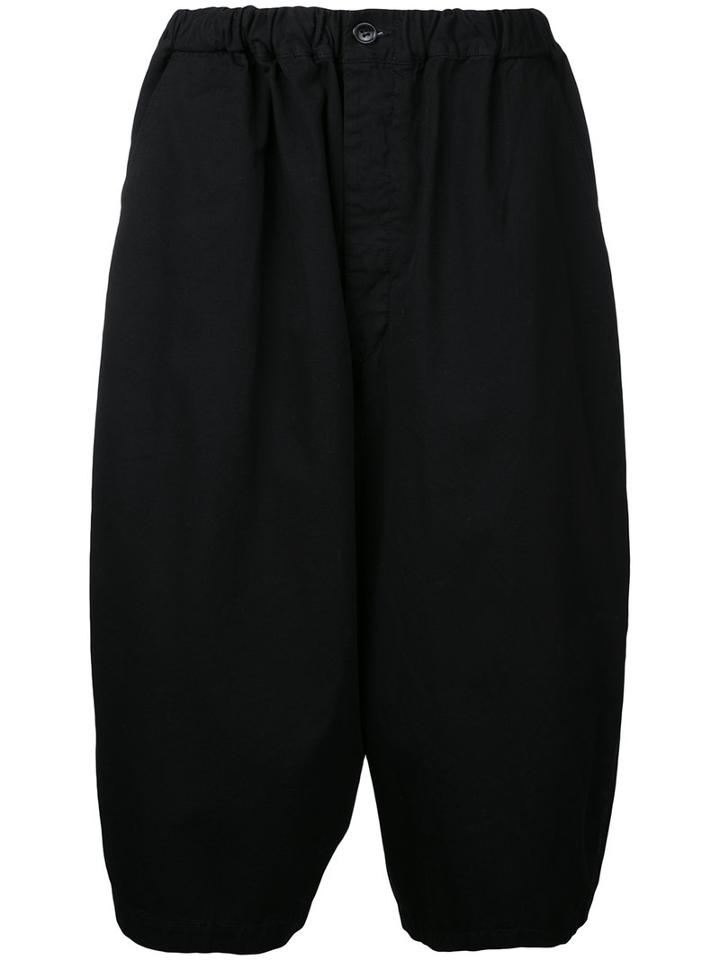 Marka - Balloon Shorts - Men - Cotton - 2, Black, Cotton