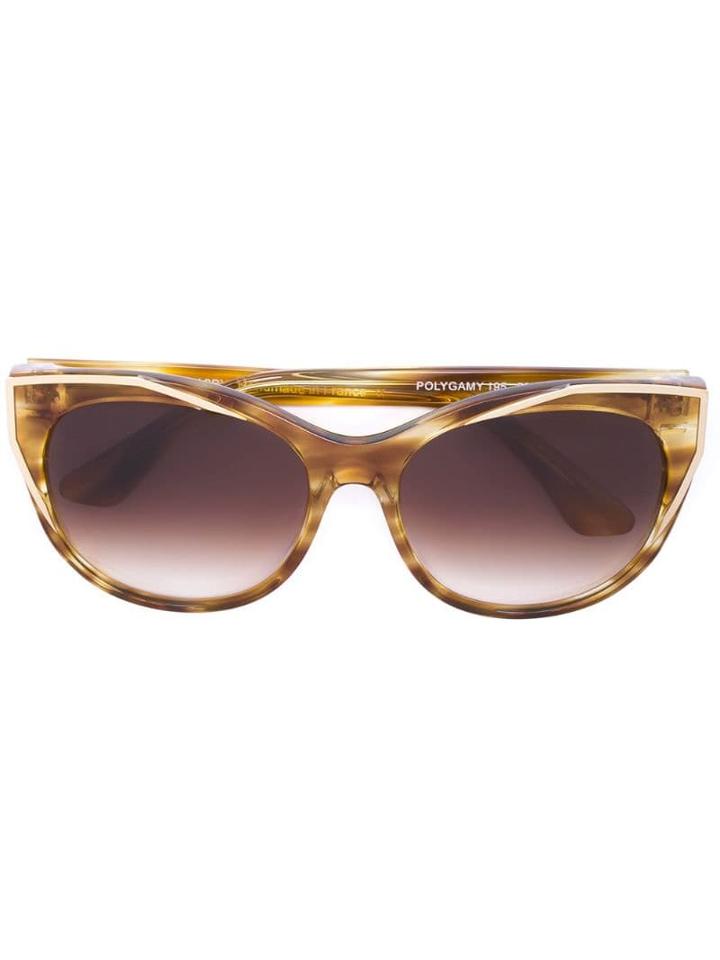 Thierry Lasry Round Frame Sunglasses - Yellow